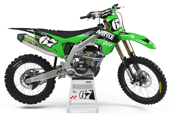 OLD SKOOL Graphic Kit for Kawasaki